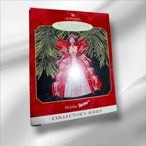NEW Hallmark Keepsake Holiday Barbie Christmas Ornament 5th in Series 1997